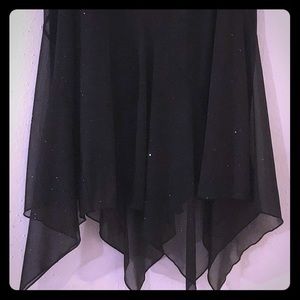 Black Sparkle Skirt